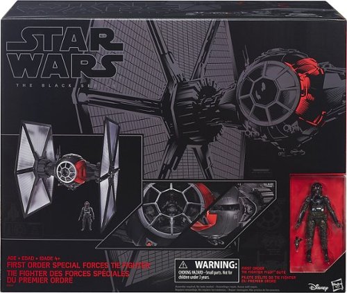  Star Wars - Star Wars: The Black Series First Order Special Forces TIE Fighter