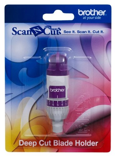 Brother - ScanNCut Deep Cut Blade Holder - White/Purple-Front_Standard