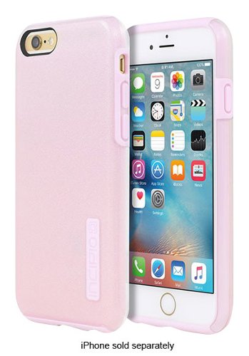 Incipio - DualPro Glitter Case for Apple® iPhone® 6 and 6s - White-Front_Standard 