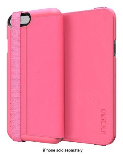  Incipio - Watson Wallet Case for Apple® iPhone® 6 and 6s - Coral/Light Pink