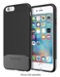 Incipio - EDGE Chrome Case for Apple® iPhone® 6 and 6s - Black-Front_Standard