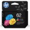 HP - 62 Standard Capacity Ink Cartridge - Tri-color-Front_Standard