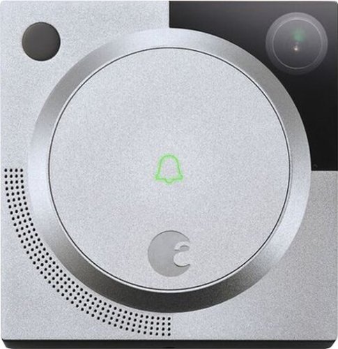  August - Wi-Fi Smart Video Doorbell - Silver