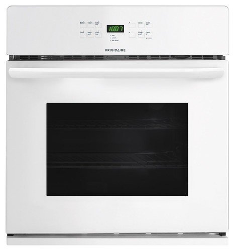 Frigidaire - 27" Built-In Single Electric Wall Oven - White-Front_Standard 