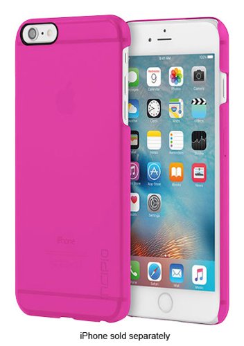 Incipio - feather Clear Case for Apple® iPhone® 6 Plus and 6s Plus - Pink-Front_Standard 