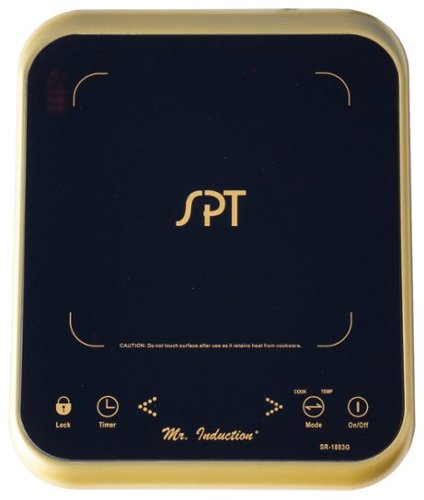 SPT - 11.25" Electric Induction Cooktop - Gold