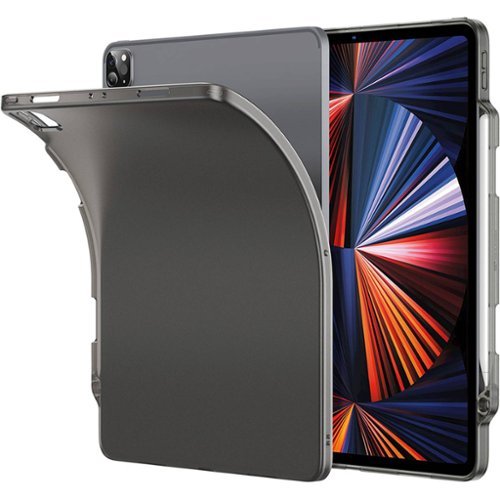 SaharaCase Hybrid Flex Case for Apple iPad Pro 12.9 (4th, 5th, and 6th Gen 2020-2022) - Black WORLDWIDE DELIVERY