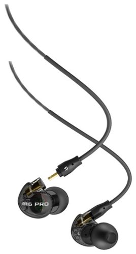  MEE audio - M6 PRO Earbud Monitor Headphones - Black