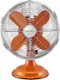 10" Table Fan - Orange-Front_Standard