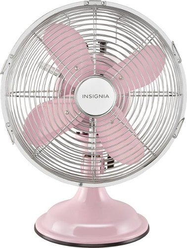  Insignia™ - 10&quot; Table Fan - Pink
