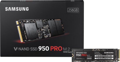  Samsung - 950 PRO 256GB Internal PCI Express 3.0 Solid State Drive