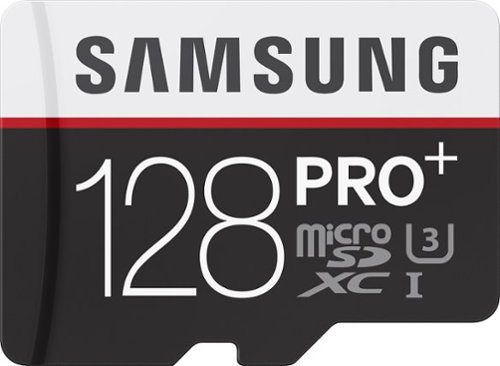  Samsung - PRO+ 128GB microSDXC UHS-I Memory Card