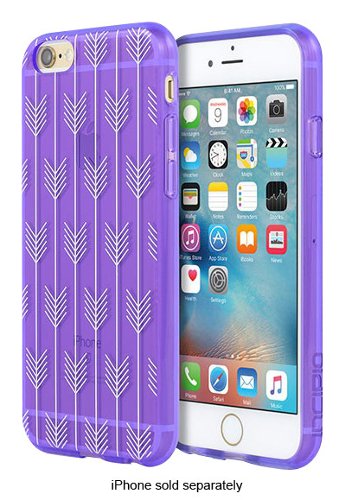  Incipio - Design Series Hard Shell Case for Apple® iPhone® 6 and 6s - Arrow Purple