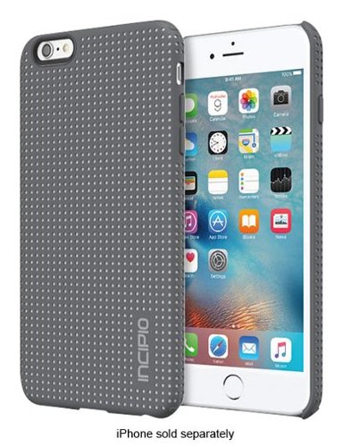  Incipio - Highwire Hard Shell Case for Apple® iPhone® 6 Plus and 6s Plus - Gray