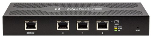  Ubiquiti - EdgeRouter Lite 3-Port Ethernet Router - Black