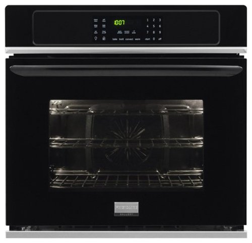 Frigidaire - Gallery 27" Built-In Single Electric Convection Wall Oven-Front_Standard 