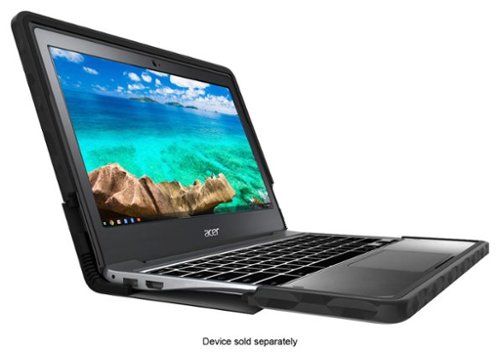 Gumdrop Cases - SoftShell Chromebook Case - Black