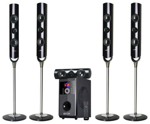  beFree Sound - 5.1-Channel Bluetooth Speaker System - Black