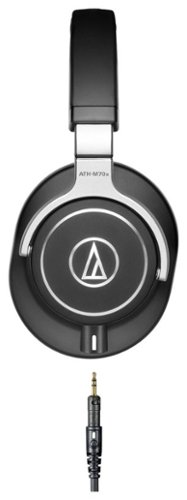  Audio-Technica - ATH-M70x Wired Monitor Headphones - Black
