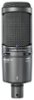 Audio-Technica - AT2020USB Plus USB Cardioid Condenser Microphone - Black-Front_Standard