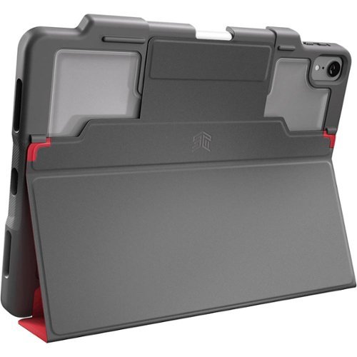 STM Dux Plus Case for Apple iPad Pro 12.9 (3rd Generation 2018) - Red GLOBAL SHIPPING