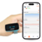 LOOKEE - LOOKEE® Ring Continuous Pulse Oximeter with Vibration Reminder for Low SpO2 & PR-Wearable Pulse Ox with Free APP Reports - Blue-Front_Standard