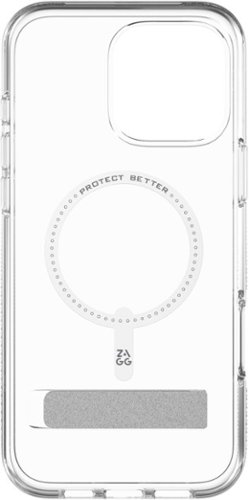 ZAGG Crystal Palace Snap MagSafe Compatible Case w/ Kickstand for Apple iPhone 16 Pro Max - Clear BUY IN EUROPE