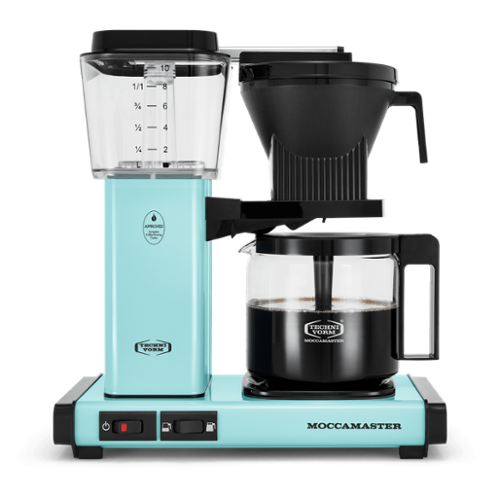 Moccamaster - KBGV Select 10-Cup Coffee Maker - Turquoise-Front_Standard 