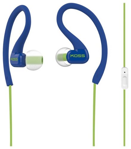  Koss - FitClips Earbud Headphones - Blue
