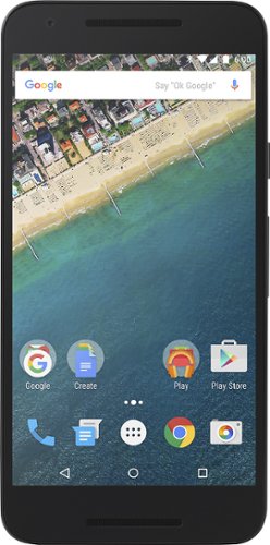  LG - Google Nexus 5X 4G with 32GB Memory Cell Phone (Unlocked) - Ice