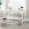 Sauder - County Line Writing Desk - Soft White-Front_Standard