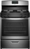 Amana - 5.1 Cu. Ft. Freestanding Gas Range - Stainless Steel-Front_Standard