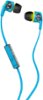 Skullcandy - Smokin' Buds 2 Earbud Headphones - Blue/Lime-Front_Standard