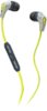 Skullcandy - 50/50 Earbud Headphones - Gray/Hot Lime-Front_Standard
