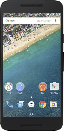  LG - Google Nexus 5X 4G with 16GB Memory Cell Phone (Unlocked) - Carbon