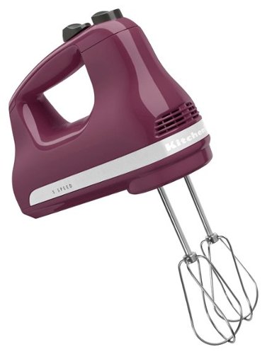 KitchenAid - KHM512BY Ultra Power 5-Speed Hand Mixer - Boysenberry-Angle_Standard 