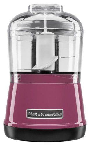 KitchenAid - 3.5-Cup Food Chopper - Boysenberry-Angle_Standard 