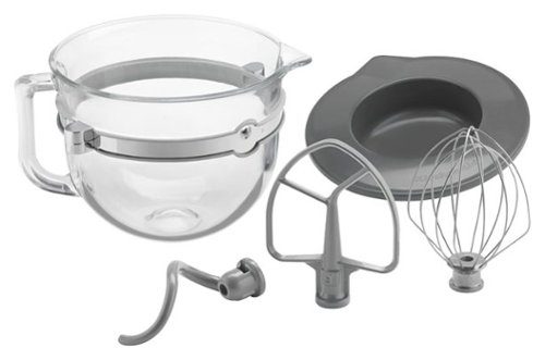 KSMF6GB F-Series Accessory Bundle for Select KitchenAid Stand Mixers - White/Gray