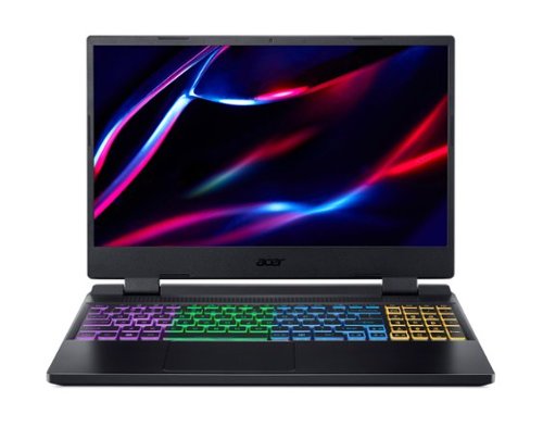 Acer - Nitro 5 15.6" Refurbished Gaming Laptop - Intel Core i5-12500H with 16GB Memory and 512GB Solid State Drive - Obsidian Black-Front_Standard 