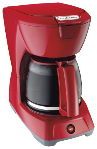  Proctor Silex - 12-Cup Coffeemaker - Red