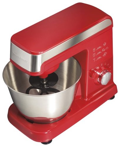 Hamilton Beach - Tilt-Head Stand Mixer - Red-Angle_Standard 