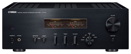 Yamaha - Hi-Fi Integrated Amplifier - Black-Front_Standard 
