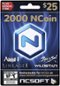 NCSOFT - $25 NCoin Gift Card-Front_Standard