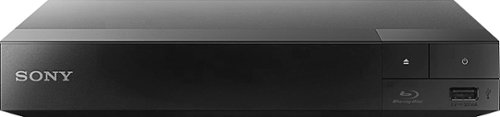 Sony - Streaming Audio Wi-Fi Built-In Blu-ray Player - Black
