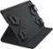 Insignia™ - FlexView Folio Case for Most 7" Tablets - Black-Angle_Standard 