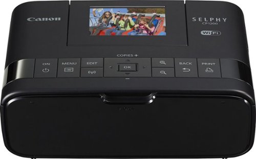  Canon - SELPHY CP1200 Wireless Photo Printer - Black