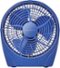 9" Table Fan - Blue-Front_Standard