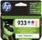HP - 933 3-Pack Standard Capacity Ink Cartridges - Cyan/Magenta/Yellow-Front_Standard 