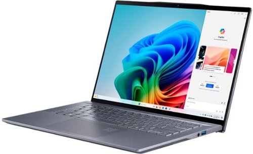 ACER SWIFT 14 AI - COPILOT+ PC - 14.5 2.5K 120HZ TOUCH-SCREEN – SNAPDRAGON X ELITE – 16GB MEMORY – 1TB SSD - STEEL GRAY BUY IN SAUDI ARABIA