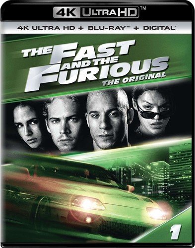  Fast and the Furious [Includes Digital Copy] [4K Ultra HD Blu-ray/Blu-ray] [2001]